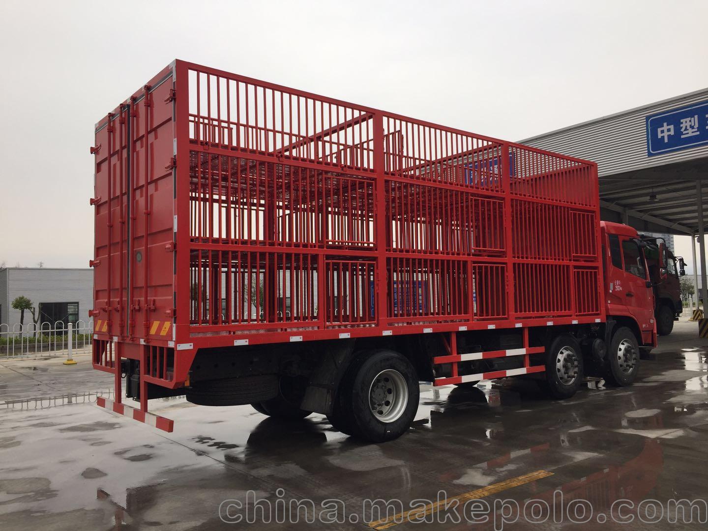東風(fēng)前四后四畜禽運(yùn)輸車 高效可靠的家禽牲畜運(yùn)輸解決方案